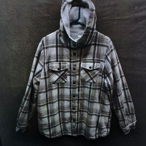 ViVI Kids Plaid Hooded Jacket
